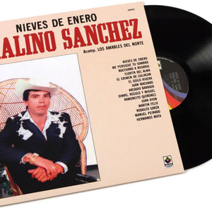 the album cover for Chalino Sanchez - Nieves de Enero [LP]