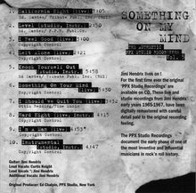 Load image into Gallery viewer, Jimi Hendrix : Something On Your Mind (CD, Album, RM)
