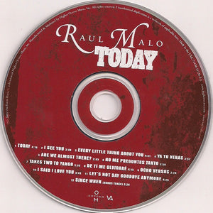 Raul Malo : Today (CD, Album)