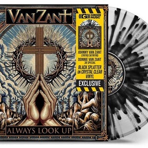 Van Zant - Always Look Up - Black Splatter on Crystal Clear