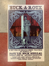 Load image into Gallery viewer, Paul "Lil' Buck" Sinegal Tribute Show at Antone's Nightclub - 2019 (Poster)
