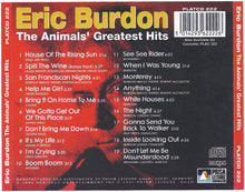 Load image into Gallery viewer, Eric Burdon : The Animals&#39; Greatest Hits (CD, Comp)
