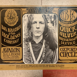 Big Brother & The Holding Company and Quicksilver at Avalon Ballroom - 1967 (Poster)
