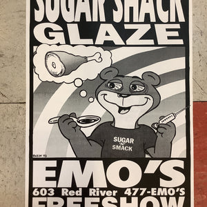 Sugar Shack and Glaze at Emo's - 1992 (Poster)