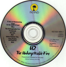 Load image into Gallery viewer, U2 : The Unforgettable Fire (CD, Album, PDO)

