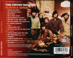 The Cryan' Shames : Sugar & Spice (CD, Album, RE)