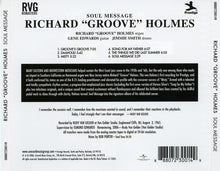 Load image into Gallery viewer, Richard "Groove" Holmes : Soul Message (CD, Album, RE, RM)
