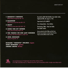 Load image into Gallery viewer, Richard "Groove" Holmes : Soul Message (CD, Album, RE, RM)
