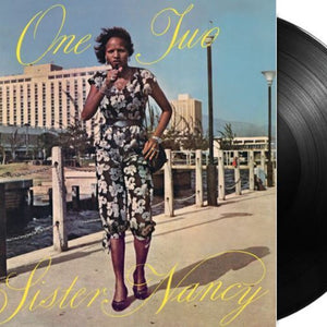 the album cover for Sister Nancy - One Two