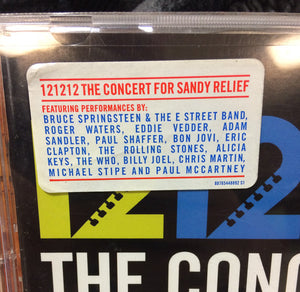 Various : 12 12 12 The Concert For Sandy Relief (To Benefit The Robin Hood Relief Fund) (2xCD, Album)