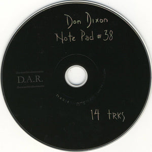 Don Dixon : Note Pad #38 (CD, Comp)