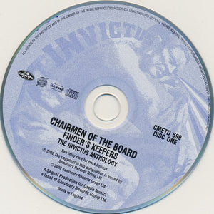 Chairmen Of The Board : Finder's Keepers (The Invictus Anthology) (3xCD, Comp)