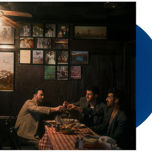 the album cover for Jonas Brothers - Greetings From Your Hometown [Cobalt Blue LP]