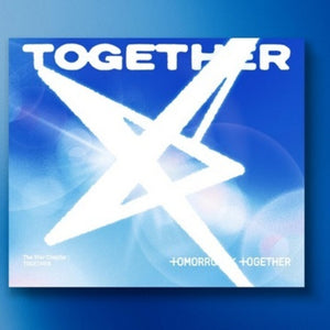 the album cover for TOMORROW X TOGETHER - The Star Chapter: TOGETHER [Solo Track Ver.]