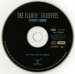 Flamin' Groovies* : Yesterday's Numbers (CD, Comp)