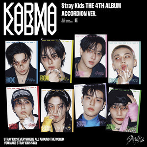 the album cover for Stray Kids - KARMA [ACCORDION VER.]
