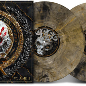 the album cover for Five Finger Death Punch - Best Of - Volume 2 [Golden Smoke LP]