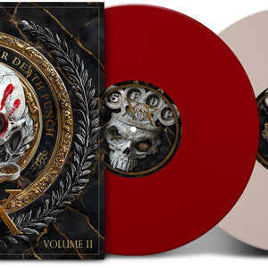 the album cover for Five Finger Death Punch - Best Of - Volume 2 [Indie Exclusive Blood & Bone LP]