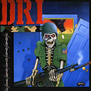 the album cover for D.R.I. - The Dirty Rotten LP On CD