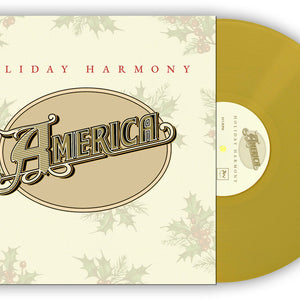 the album cover for America - Holiday Harmony