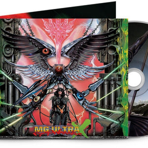 the album cover for Machine Girl - Psycho Warrior (MG Ultra X)