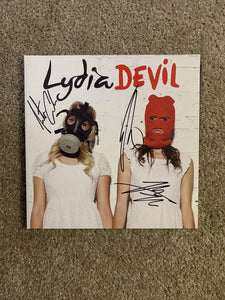 Lydia (2) : Devil (LP, Album, Whi)