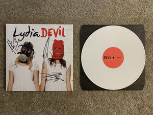 Lydia (2) : Devil (LP, Album, Whi)