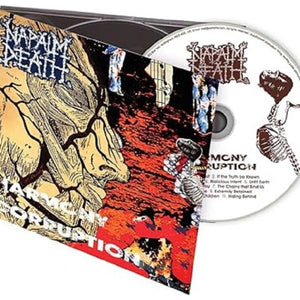 the album cover for Napalm Death - Harmony Corruption