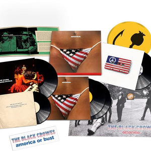 the album cover for The Black Crowes - Amorica. -  [Super Deluxe 180g 5 LP]