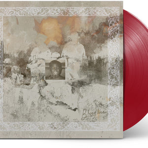 the album cover for Mon Rovia - Bloodline [Red Colored Vinyl]