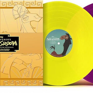 the album cover for Emperor's New Groove O.S.T. - Emperor's New Groove O.S.T. [Lemonade and Grape Colored Vinyl]