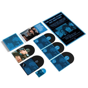 the album cover for The Rolling Stones - Black and Blue -  [Super Deluxe 180g 5 LP/Blu-ray]