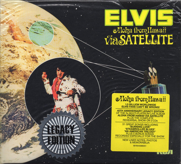 Elvis* : Aloha From Hawaii Via Satellite (CD, Album, RE + CD, Album, RE + Comp, RM)