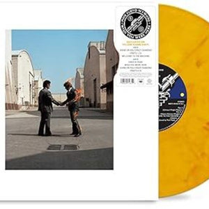 the album cover for Pink Floyd - Wish You Were Here [Yellow Colored Vinyl]