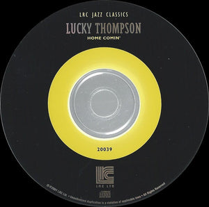 Lucky Thompson : Home Comin' (CD, Comp)