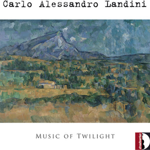 the album cover for Orchestra I Pomeriggi Musicali - Carlo Alessandro Landini: Music Of Twilight