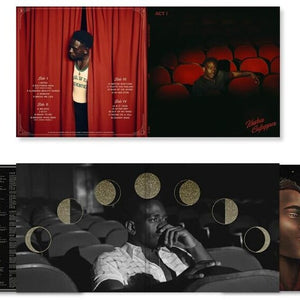 the album cover for Kashus Culpepper - Act I [Clear Red Vinyl]