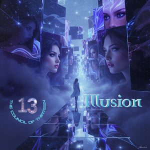the album cover for Council Of Thirteen - Illusion [With Booklet]