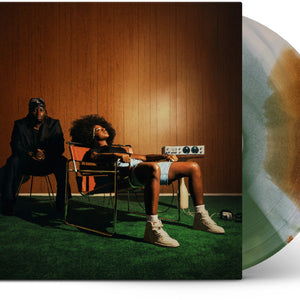 the album cover for Blk Odyssy - Mood Control [Green/Brown/White]