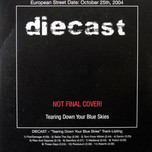 Diecast : Tearing Down Your Blue Skies (CD, Album, Promo)