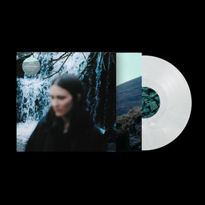 the album cover for Art School Girlfriend - Lean In [Indie Exclusive 140g Natural Clear with White Marble Colored Vinyl]