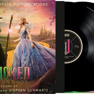 the album cover for John Powell/Stephen Schwartz - Wicked: For Good (The Original Motion Picture Score) [2 LP]