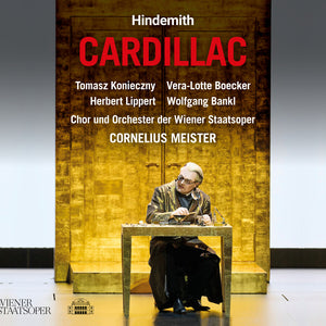 the album cover for Tomasz Konieczny - Paul Hindemith: Cardillac