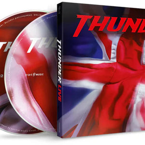 the album cover for Thunder - Live [Digipak] (Uk)