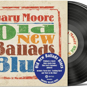 the album cover for Gary Moore - Old New Ballads Blues
