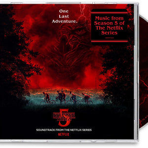 the album cover for Various Artists - Stranger Things: Soundtrack Netflix Season 5