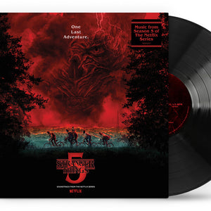 the album cover for Various Artists - Stranger Things: Soundtrack Netflix Season 5