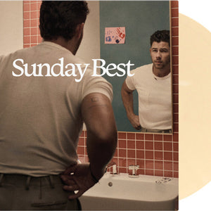 the album cover for Nick Jonas - Sunday Best [Bone Colored Vinyl]