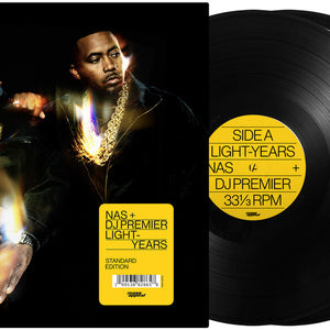 the album cover for Nas - Light-Years