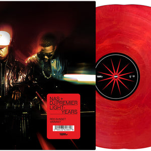 the album cover for Nas - Light-Years [Red]